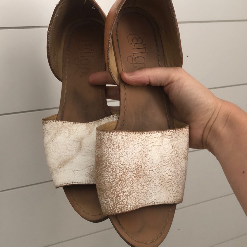 Anthropology Latigo “Milly” Flats